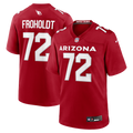 Hjalte Froholdt Arizona Cardinals Team Game Jersey - Cardinal