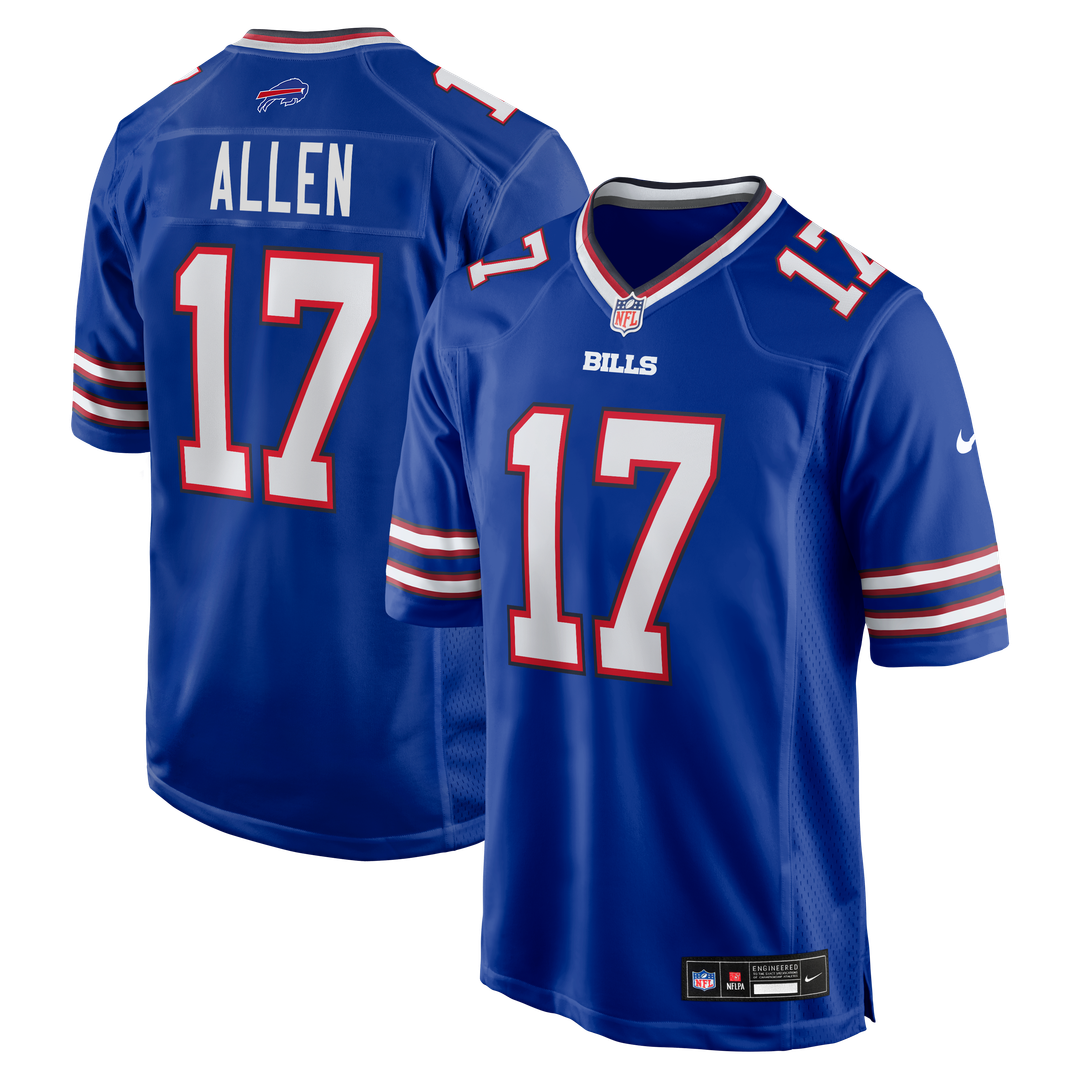 Josh Allen Buffalo Bills White Game Player Jersey - White