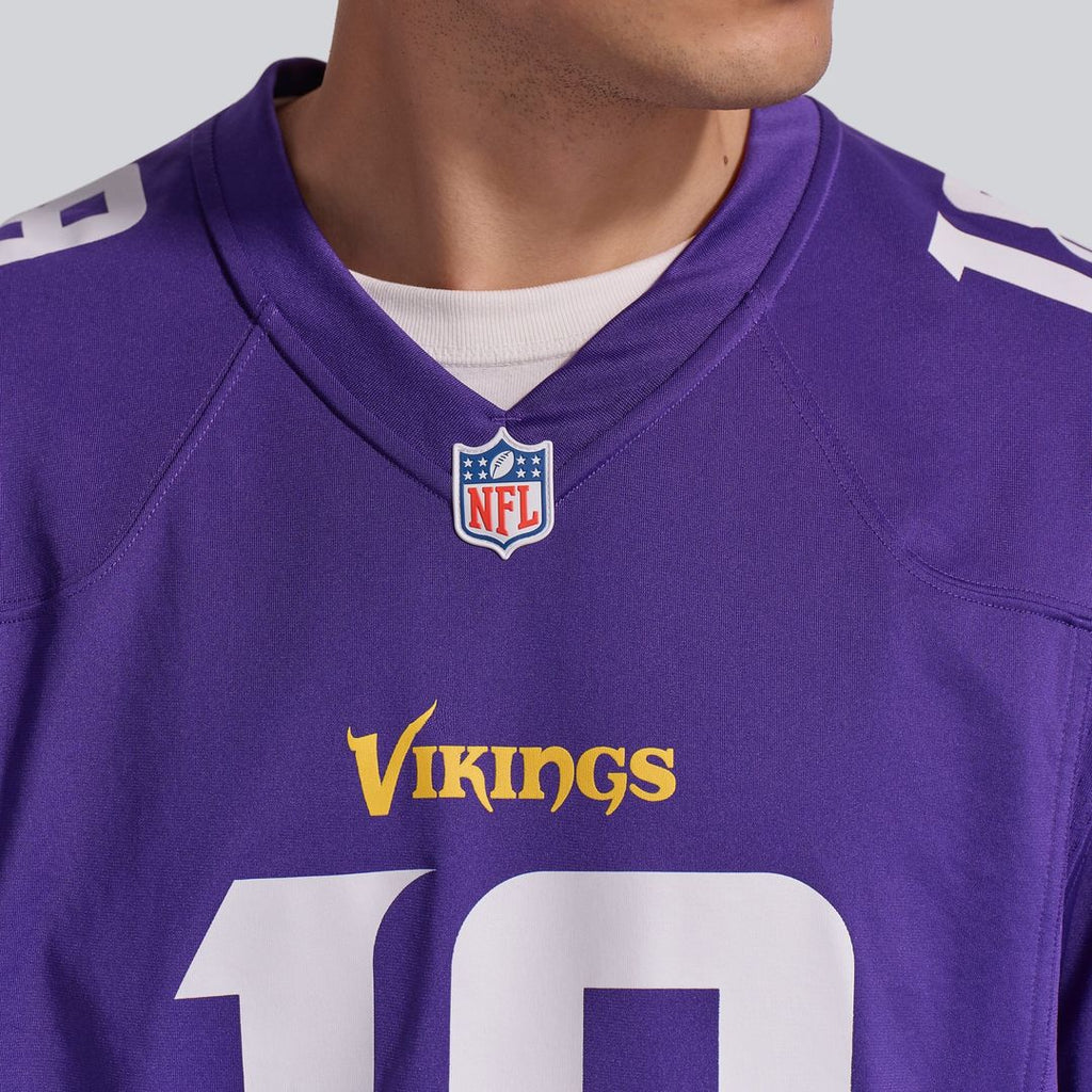 Justin Jefferson Minnesota Vikings Game Player Jersey - White