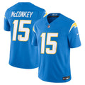 Ladd McConkey Los Angeles Chargers Team Vapor F.U.S.E. Stitched Limited Jersey - Powder Blue