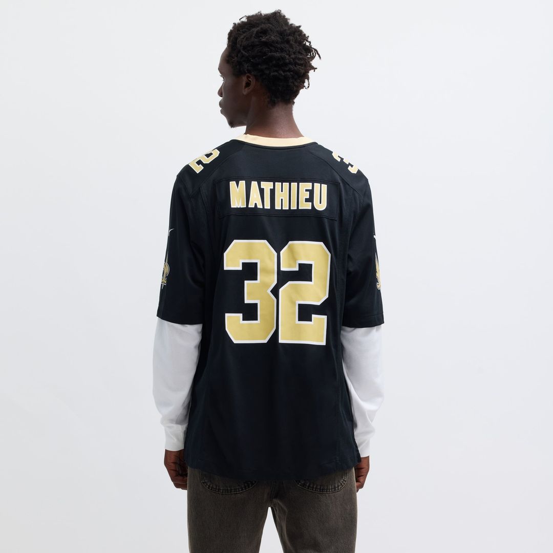 Tyrann Mathieu New Orleans Saints Game Jersey - Black
