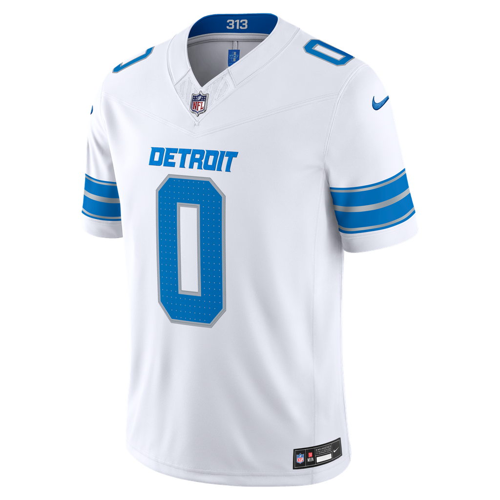 Jahmyr Gibbs Detroit Lions Team Vapor F.U.S.E. Stitched Limited Jersey - Blue