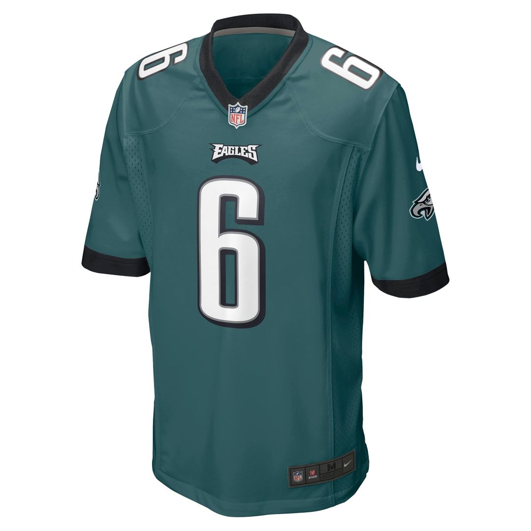 DeVonta Smith Philadelphia Eagles Team Game Jersey - Midnight Green