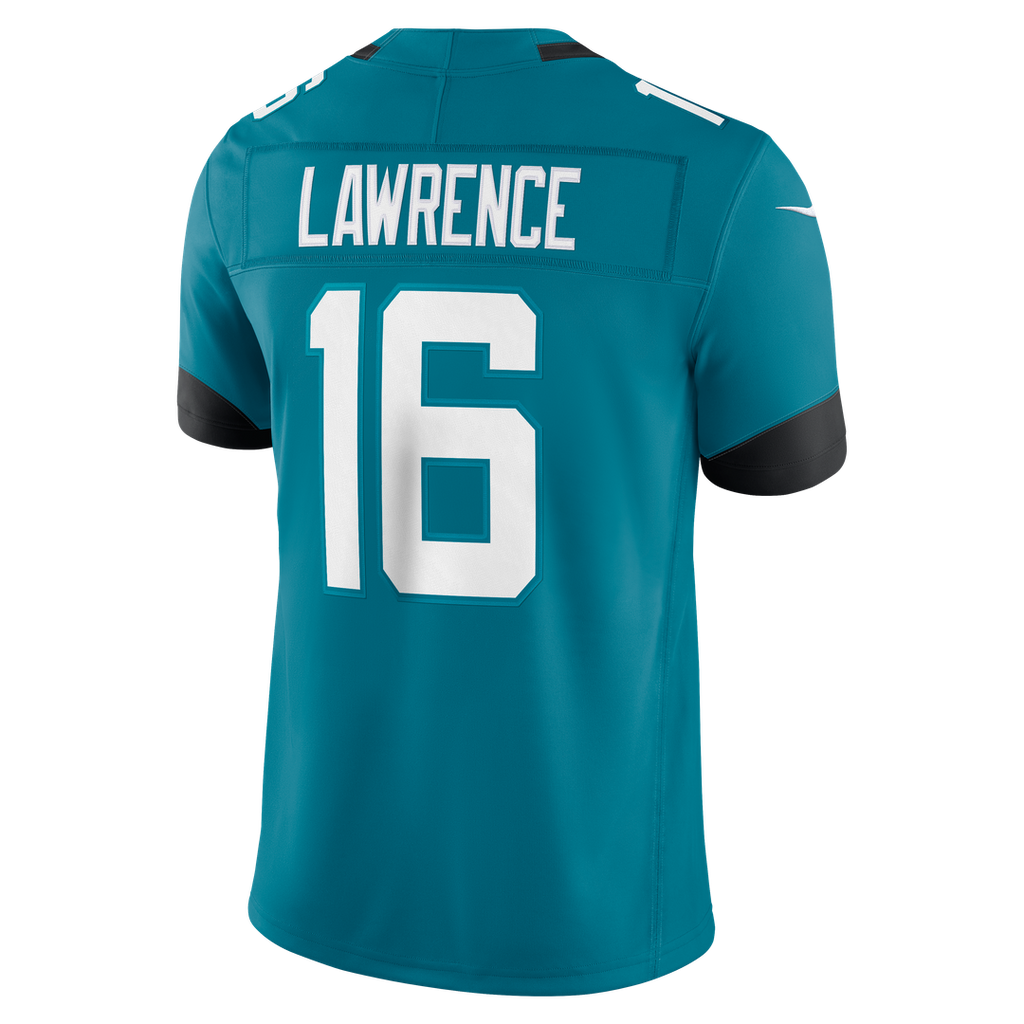 Trevor Lawrence Jacksonville Jaguars Team Vapor F.U.S.E. Stitched Limited Jersey - Teal
