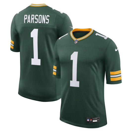 Micah Parsons Green Bay Packers Vapor Untouchable Stitched Limited Jersey - Green