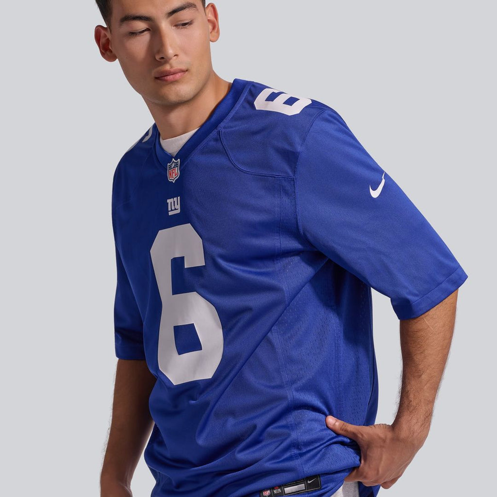 Jaxson Dart New York Giants Team Game Jersey - Royal