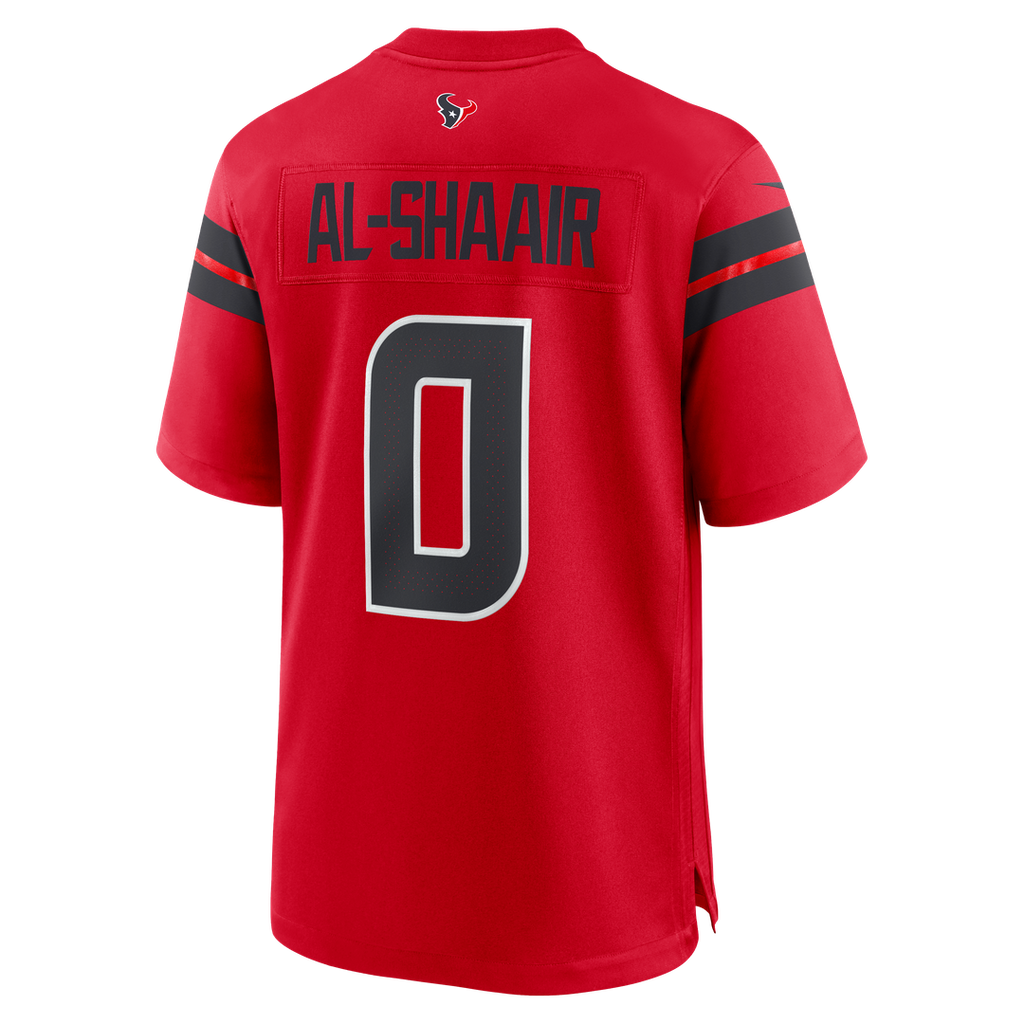 Azeez Al - Shaair Houston Texans Team Game Jersey - Navy