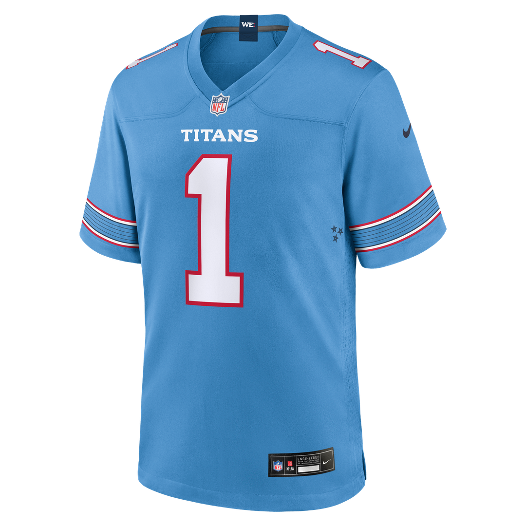 Cameron Ward Tennessee Titans Game Jersey - White