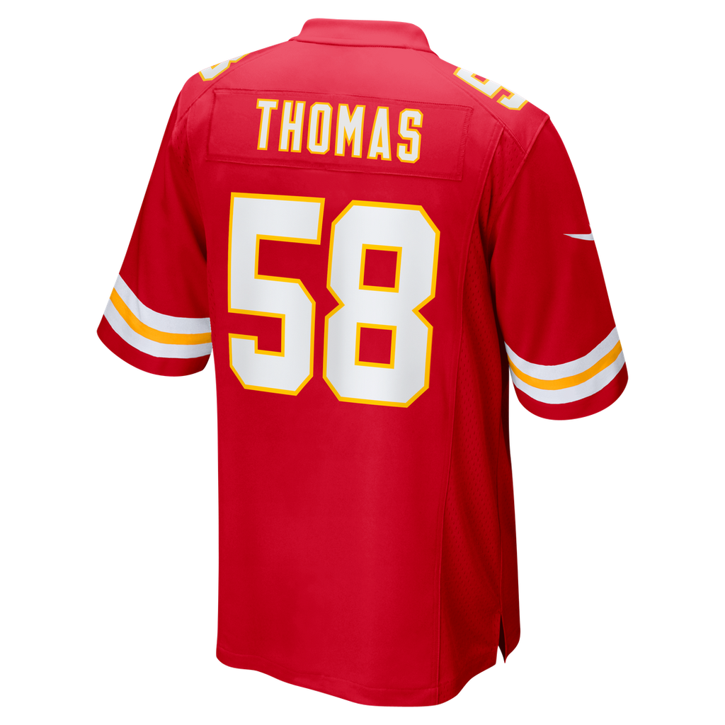 Derrick Thomas Kansas City Chiefs Game Retired Player Jersey - Red