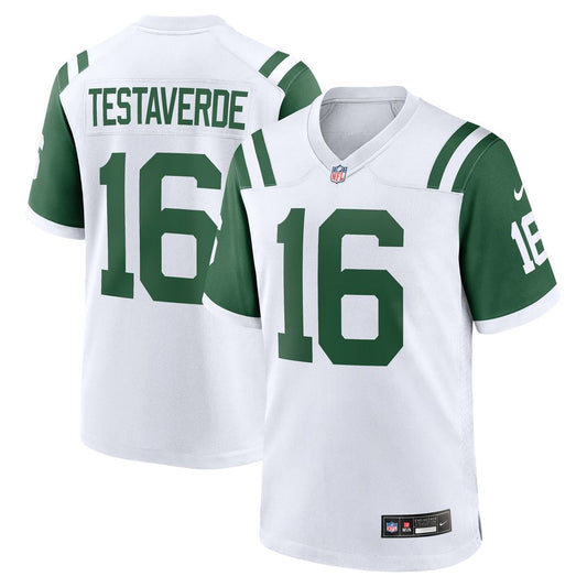 Vinny Testaverde New York Jets Retired Player Alternate Game Jersey - White