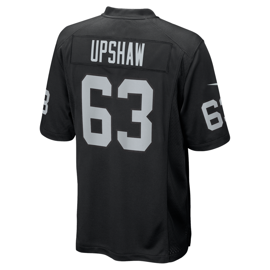 Gene Upshaw Las Vegas Raiders Game Retired Player Jersey - Black