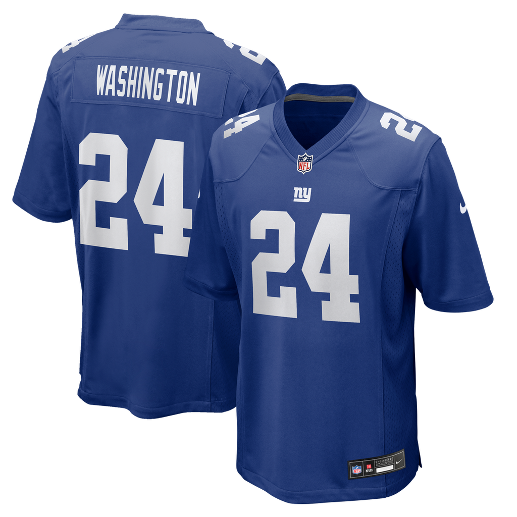 Ar'Darius Washington New York Giants Team Game Jersey - Royal