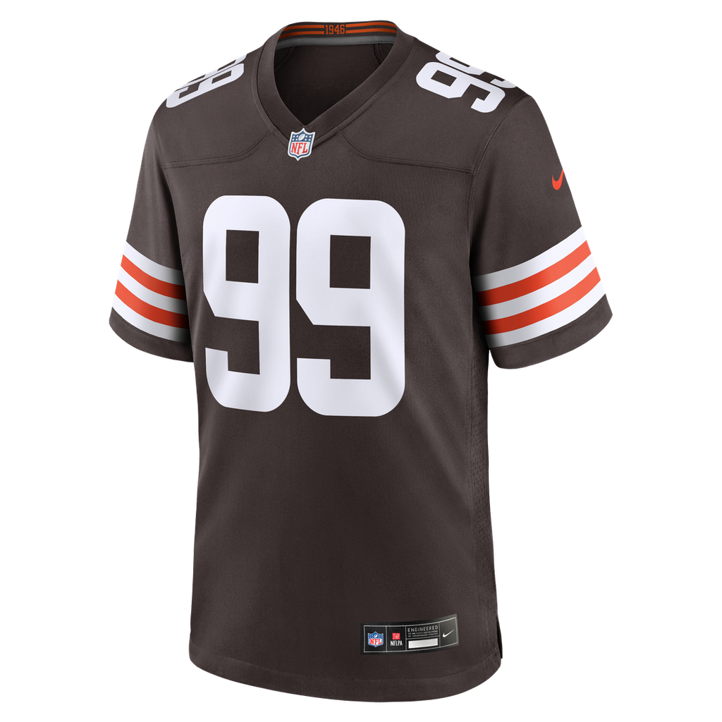 Logan Fano Cleveland Browns Team Game Jersey - Brown