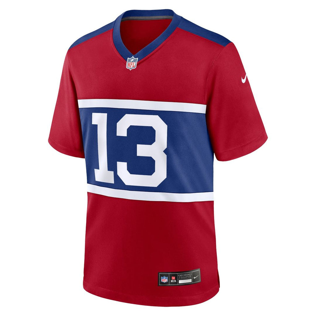 Jalin Hyatt New York Giants Alternate Player Game Jersey - Century Red