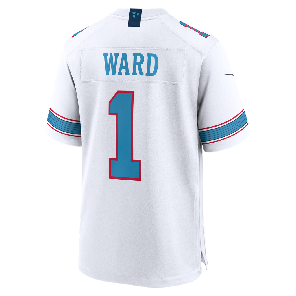 Cameron Ward Tennessee Titans Game Jersey - White