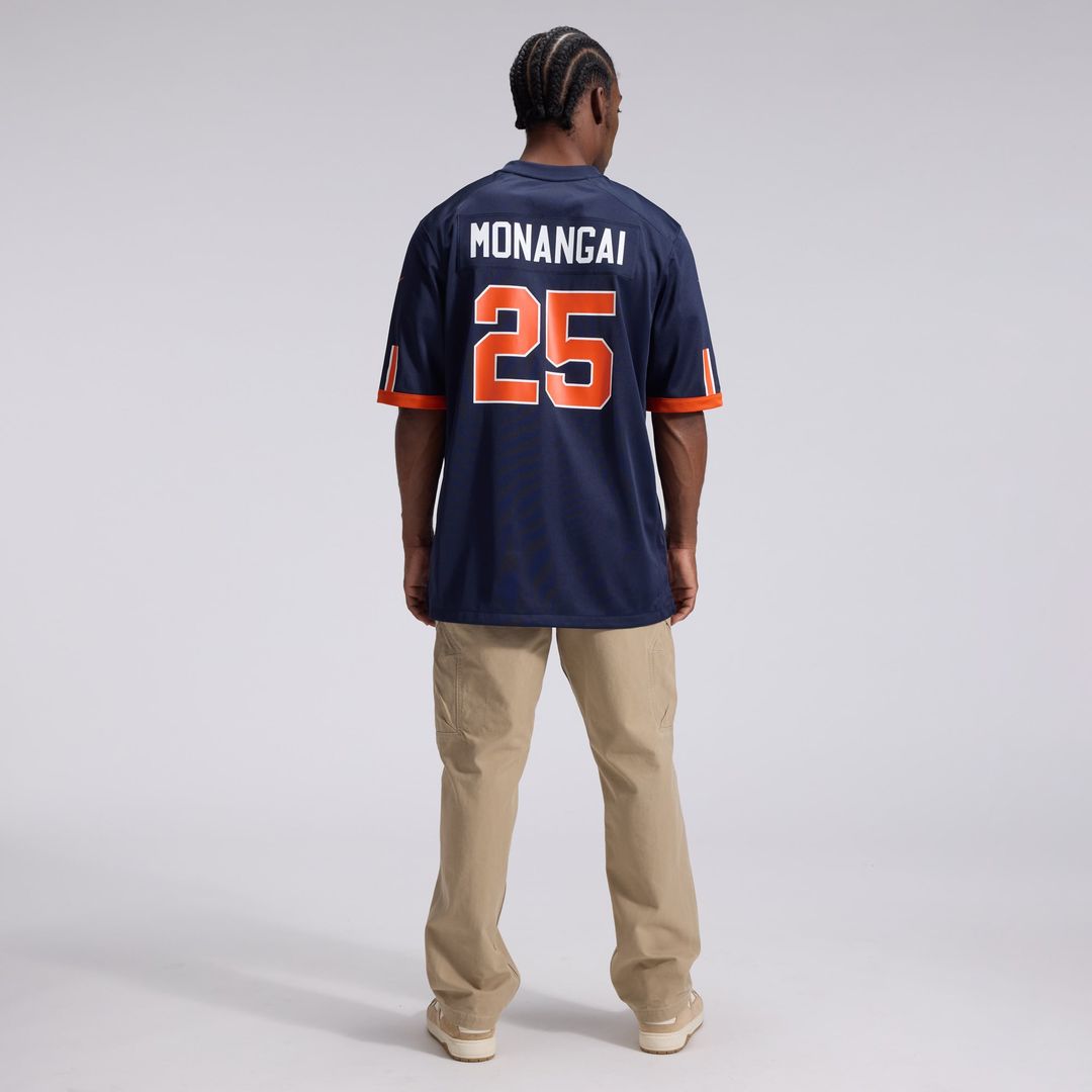 Kyle Monangai Chicago Bears 2026 Rivalries Collection Game Jersey - Navy