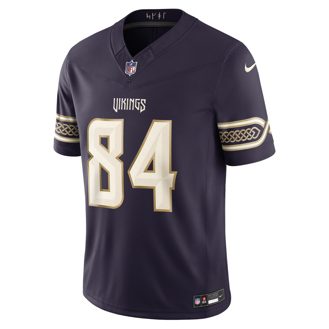 Randy Moss Minnesota Vikings 2026 Rivalries Collection Stitched Limited Jersey - Purple