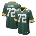 Brant Banks Green Bay Packers Team Game Jersey - Green
