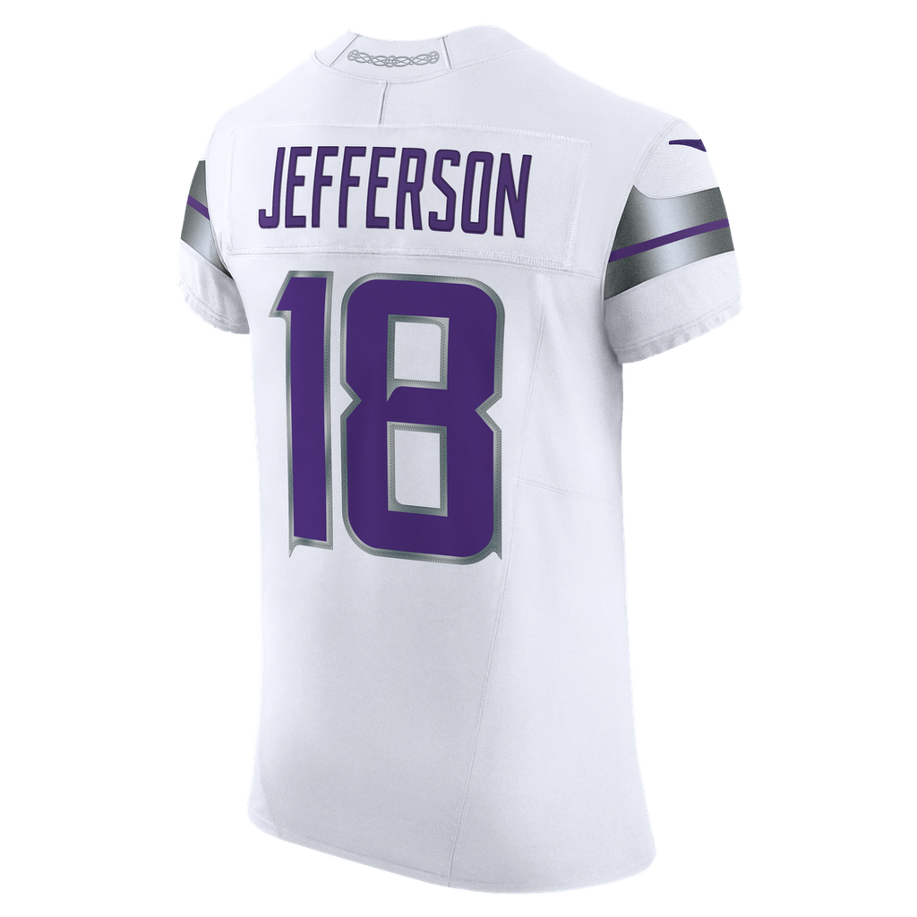 Justin Jefferson Minnesota Vikings Alternate Vapor F.U.S.E. Elite Player Jersey - White