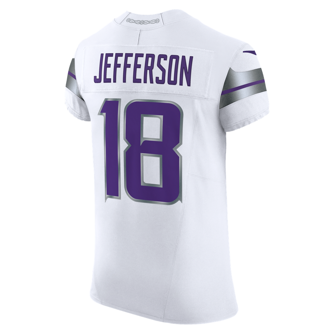 Justin Jefferson Minnesota Vikings Alternate Vapor F.U.S.E. Elite Player Jersey - White