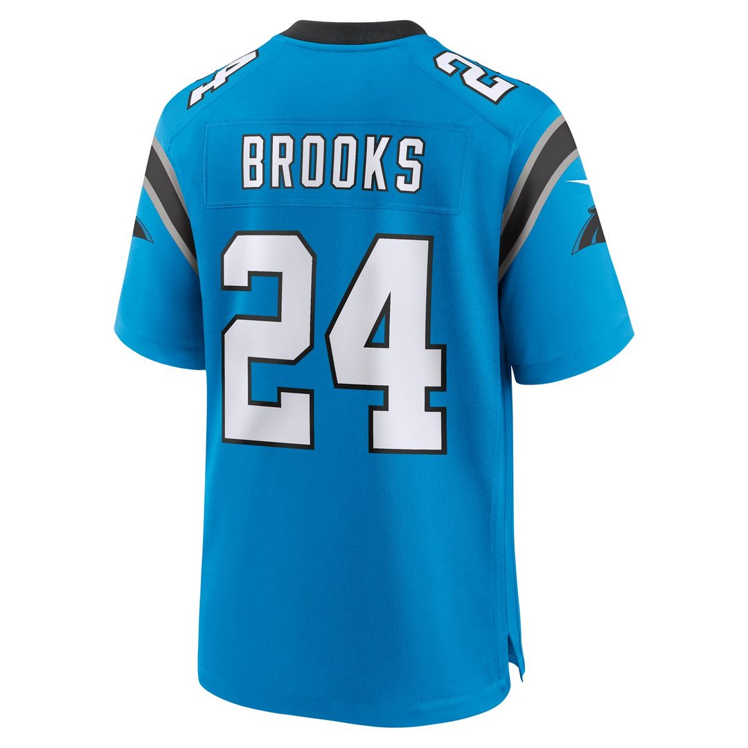 Jonathon Brooks Carolina Panthers Game Jersey - Black