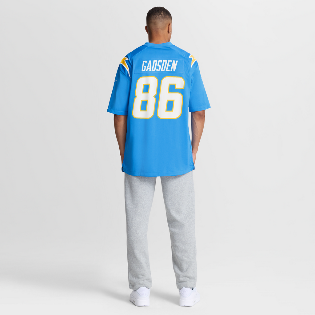 Oronde Gadsden Los Angeles Chargers Team Game Jersey - Powder Blue