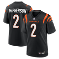 Evan McPherson Cincinnati Bengals Game Jersey - Black