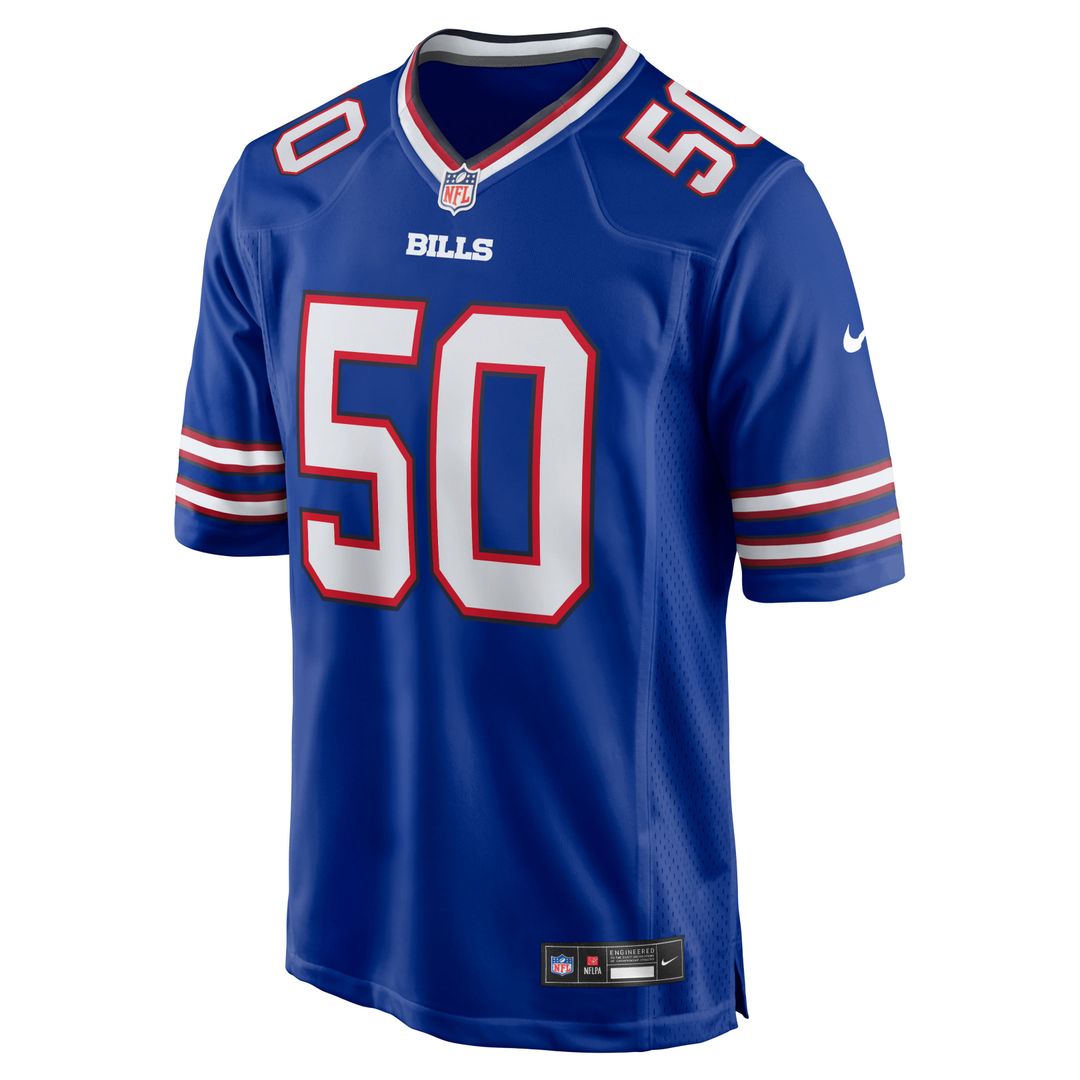 Otis Reese Buffalo Bills Team Game Jersey - Royal