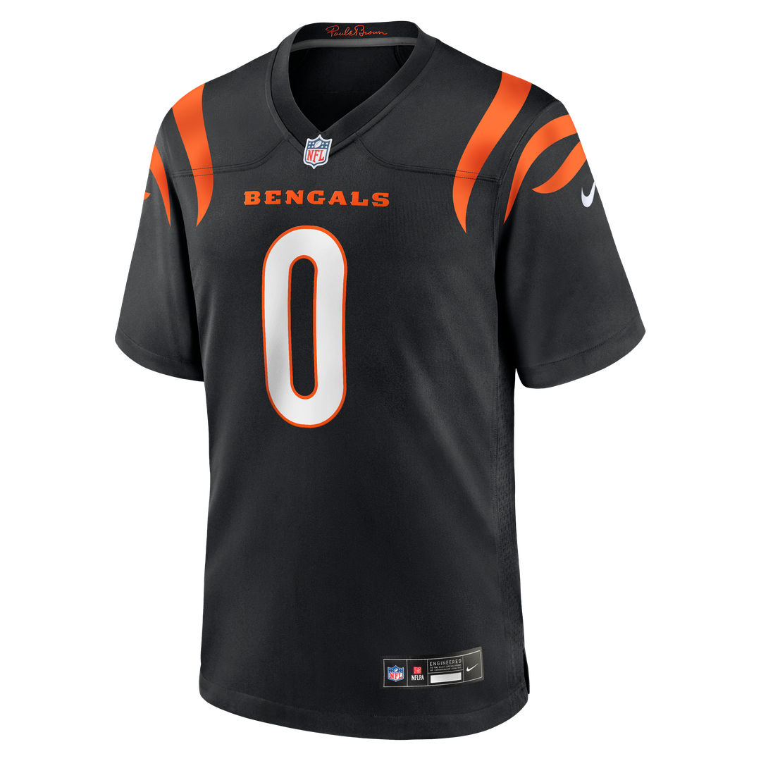 DJ Turner II Cincinnati Bengals Team Game Jersey - Black