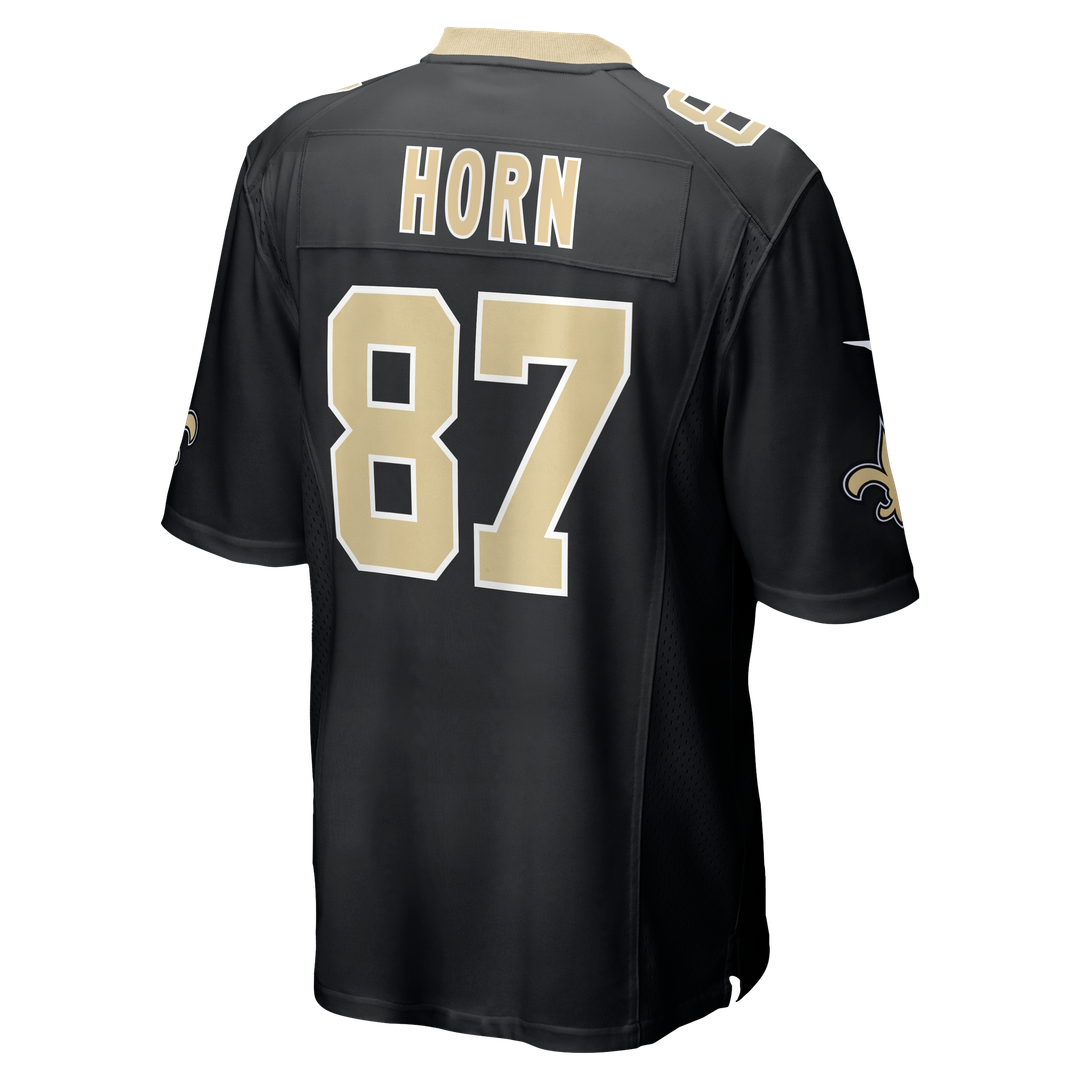 Joe Horn New Orleans Saints Game Retired Player Jersey - Black
