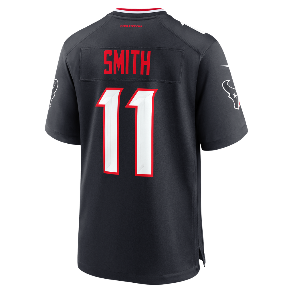 Tremon Smith Houston Texans Team Game Jersey - Navy