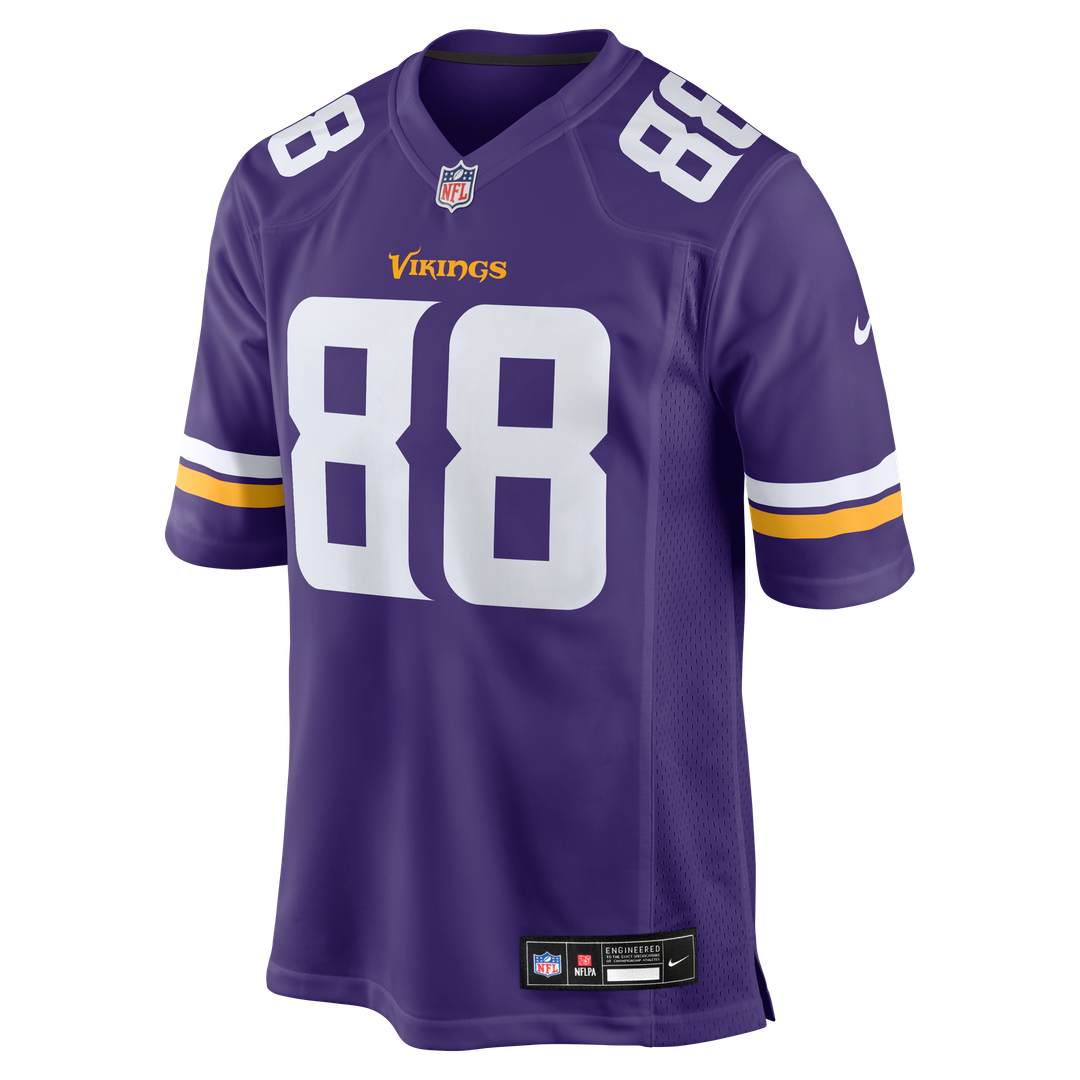 Alan Page Minnesota Vikings Game Retired Player Jersey - Purple