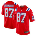 Rob Gronkowski New England Patriots Alternate Retired Player Game Jersey - Red