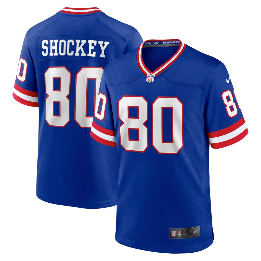 Jeremy Shockey New York Giants Retired Player Alternate Game Jersey - Royal