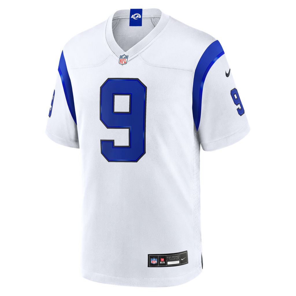 Matthew Stafford Los Angeles Rams Fearsome White Game Jersey