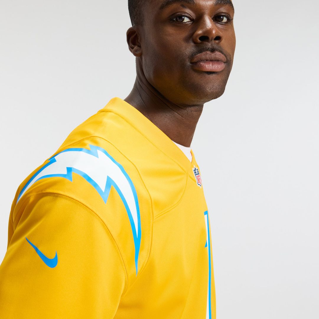 Quentin Johnston Los Angeles Chargers Alternate Super Chargers Game Player Jersey - Navy