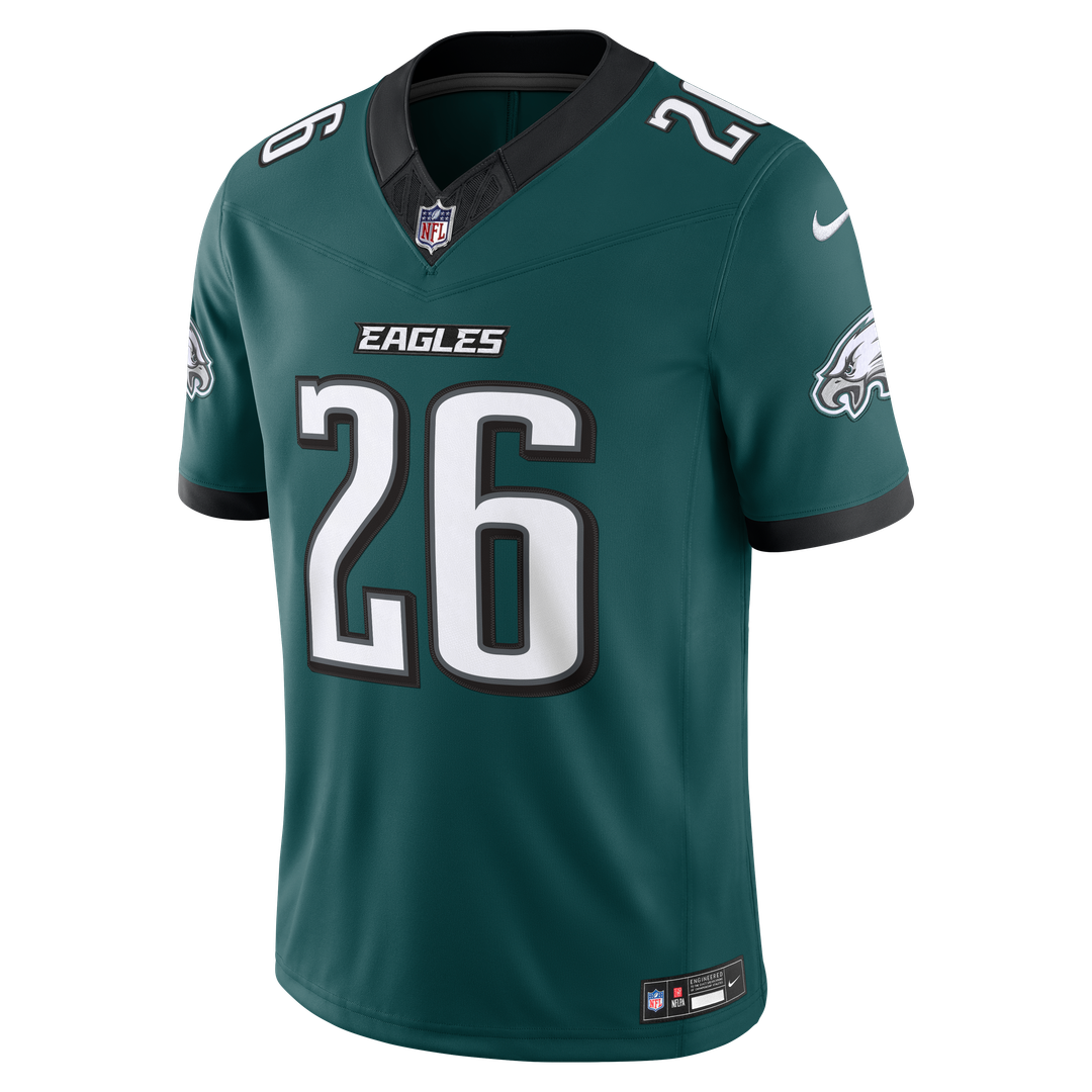 Saquon Barkley Philadelphia Eagles Team Vapor F.U.S.E. Stitched Limited Jersey - Midnight Green