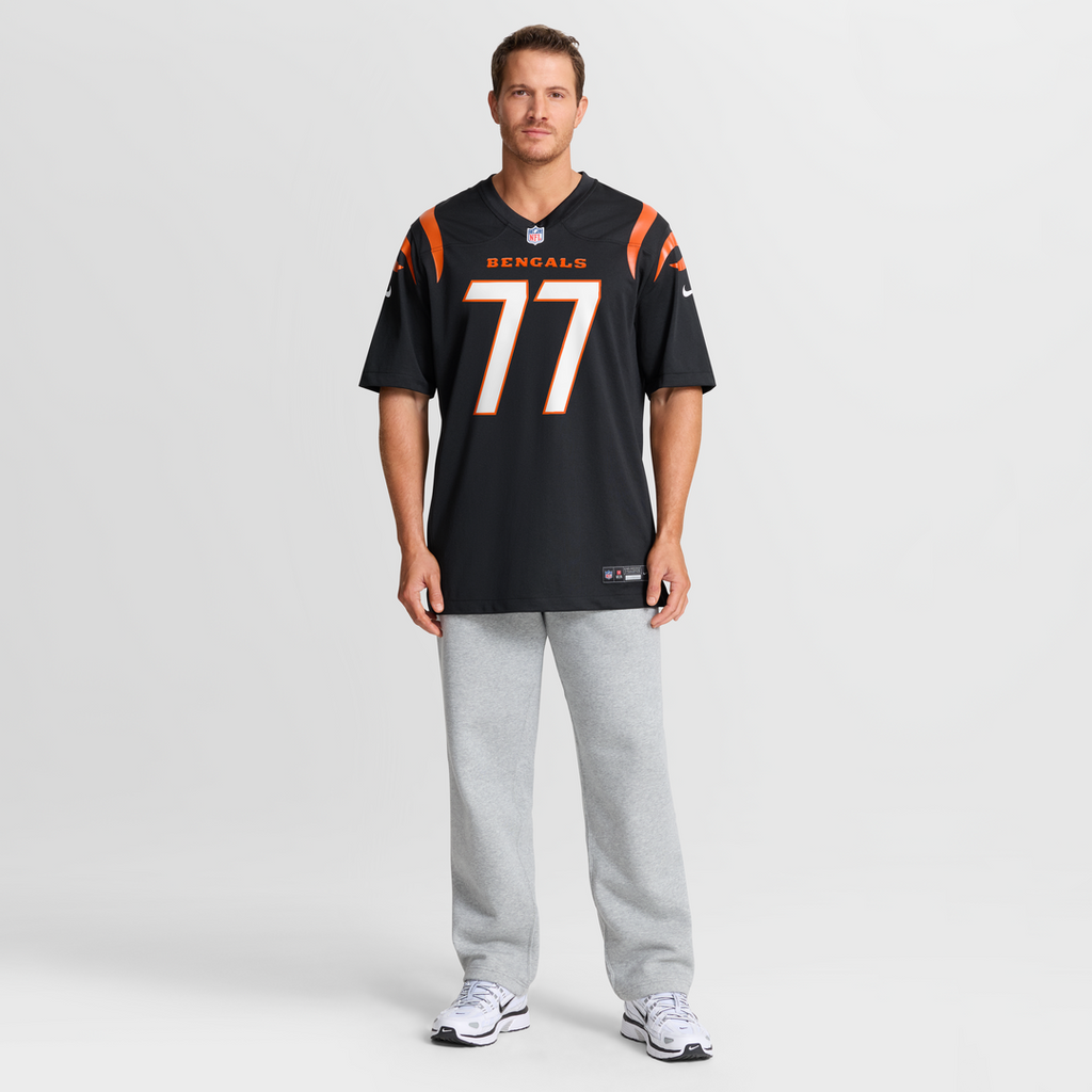 Myles Hinton Cincinnati Bengals Team Game Jersey - Black