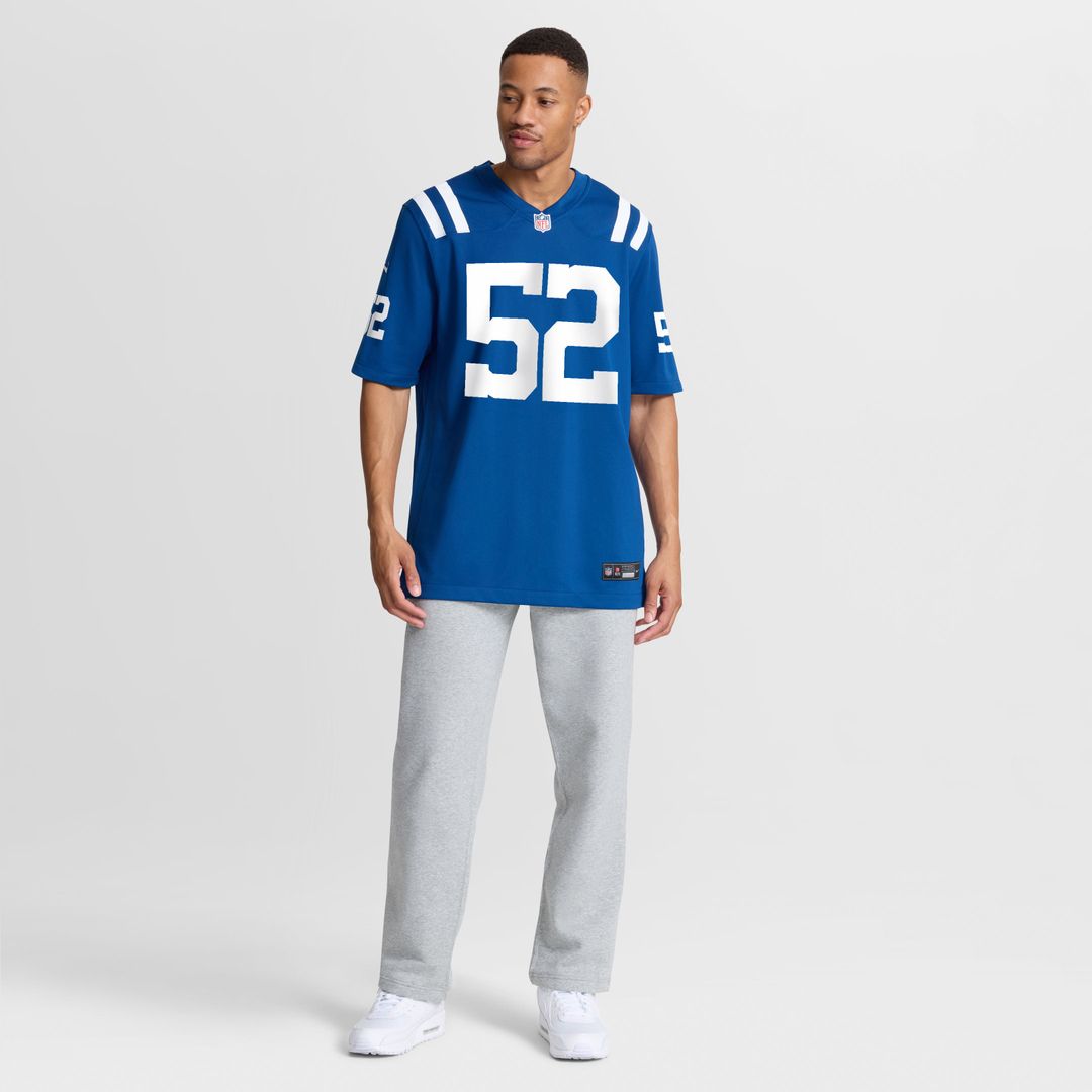 George Gumbs Jr. Indianapolis Colts Team Game Jersey - Royal