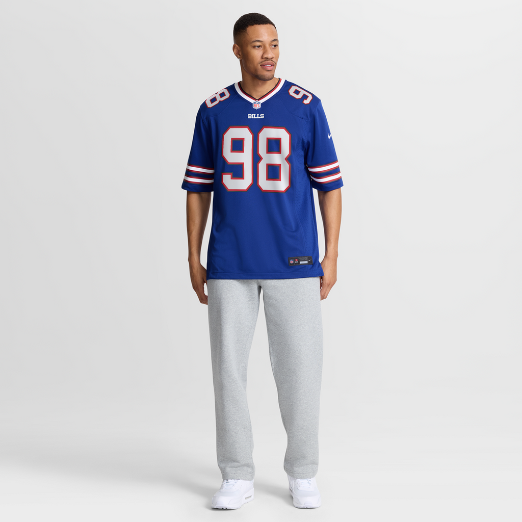 T.J. Sanders Buffalo Bills Team Game Jersey - Royal
