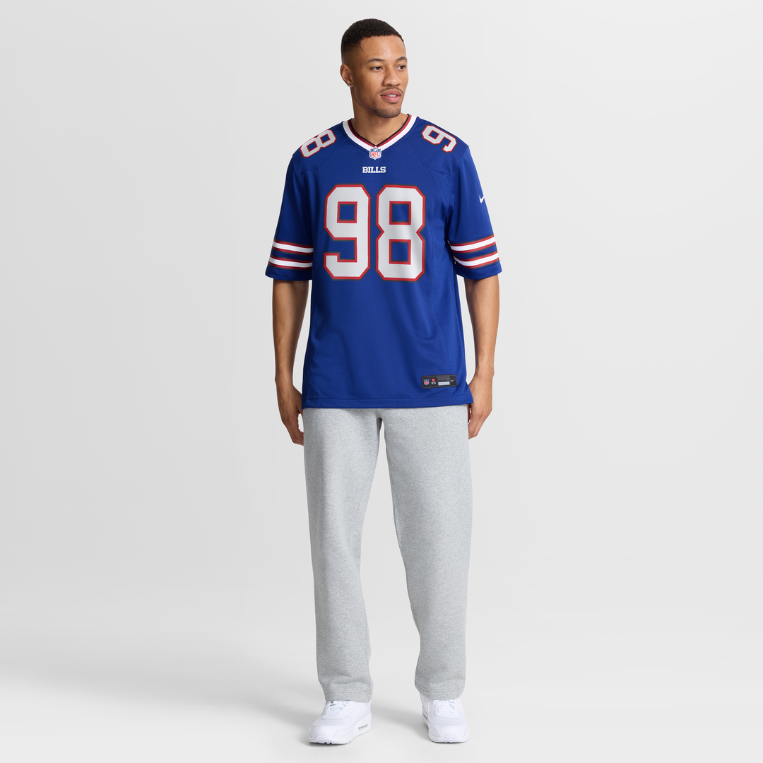 T.J. Sanders Buffalo Bills Team Game Jersey - Royal
