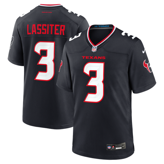 Kamari Lassiter Houston Texans Team Game Jersey - Navy