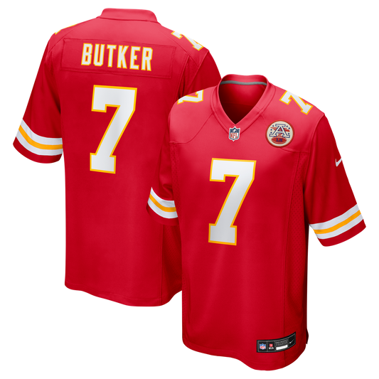 Harrison Butker Kansas City Chiefs Game Jersey - Red