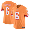 Baker Mayfield Tampa Bay Buccaneers Alternate Vapor F.U.S.E. Stitched Limited Jersey - Creamsicle