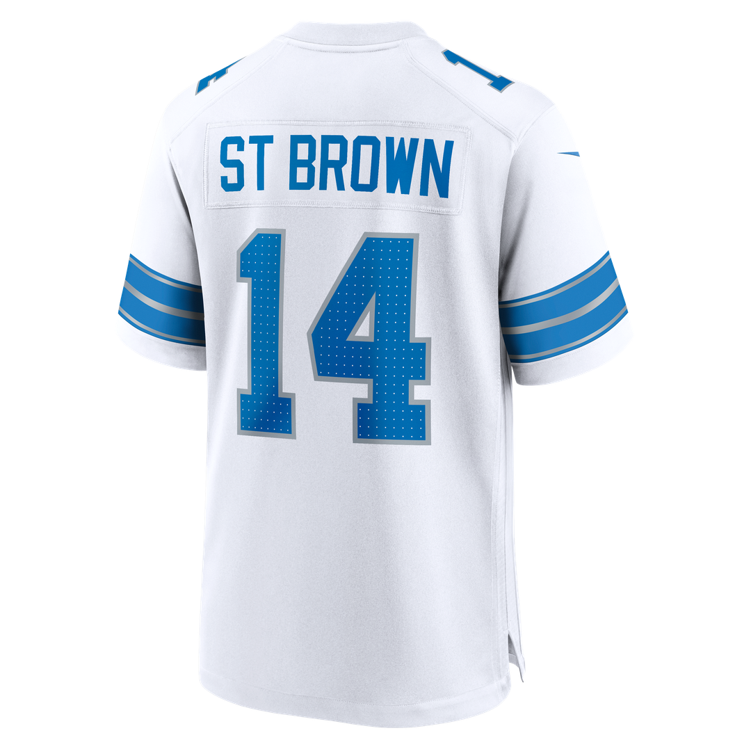 Amon - Ra St. Brown Detroit Lions Game Jersey - White