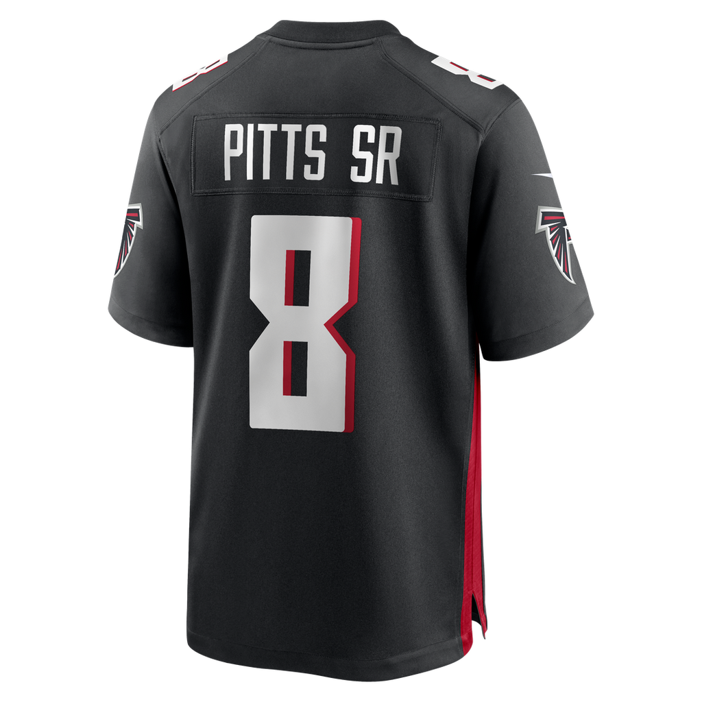 Kyle Pitts Sr. Atlanta Falcons Team Game Jersey - Black
