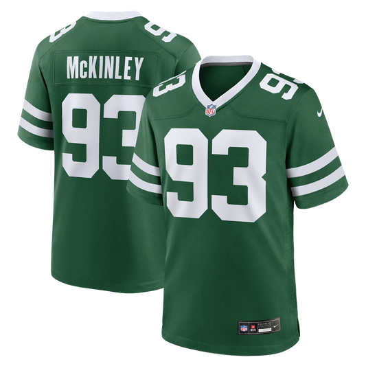 Takk McKinley New York Jets Team Game Jersey - Legacy Green
