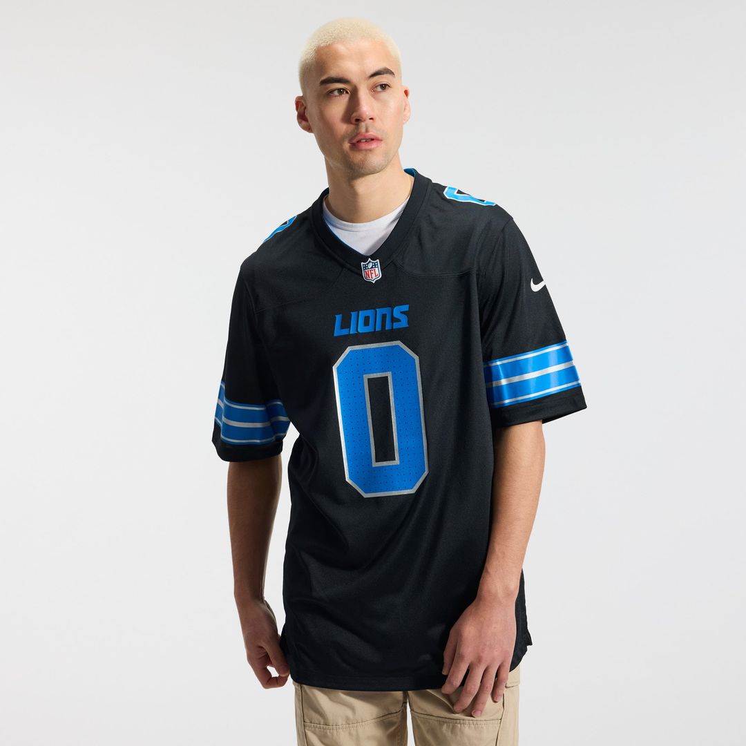 Jahmyr Gibbs Detroit Lions Game Player Jersey - Blue