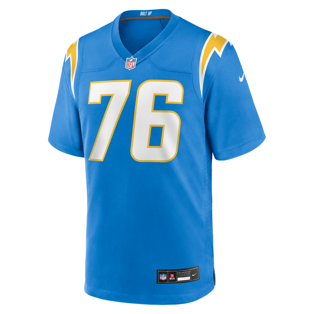 Joe Alt Los Angeles Chargers Alternate Charger Power Game Player Jersey - Gold