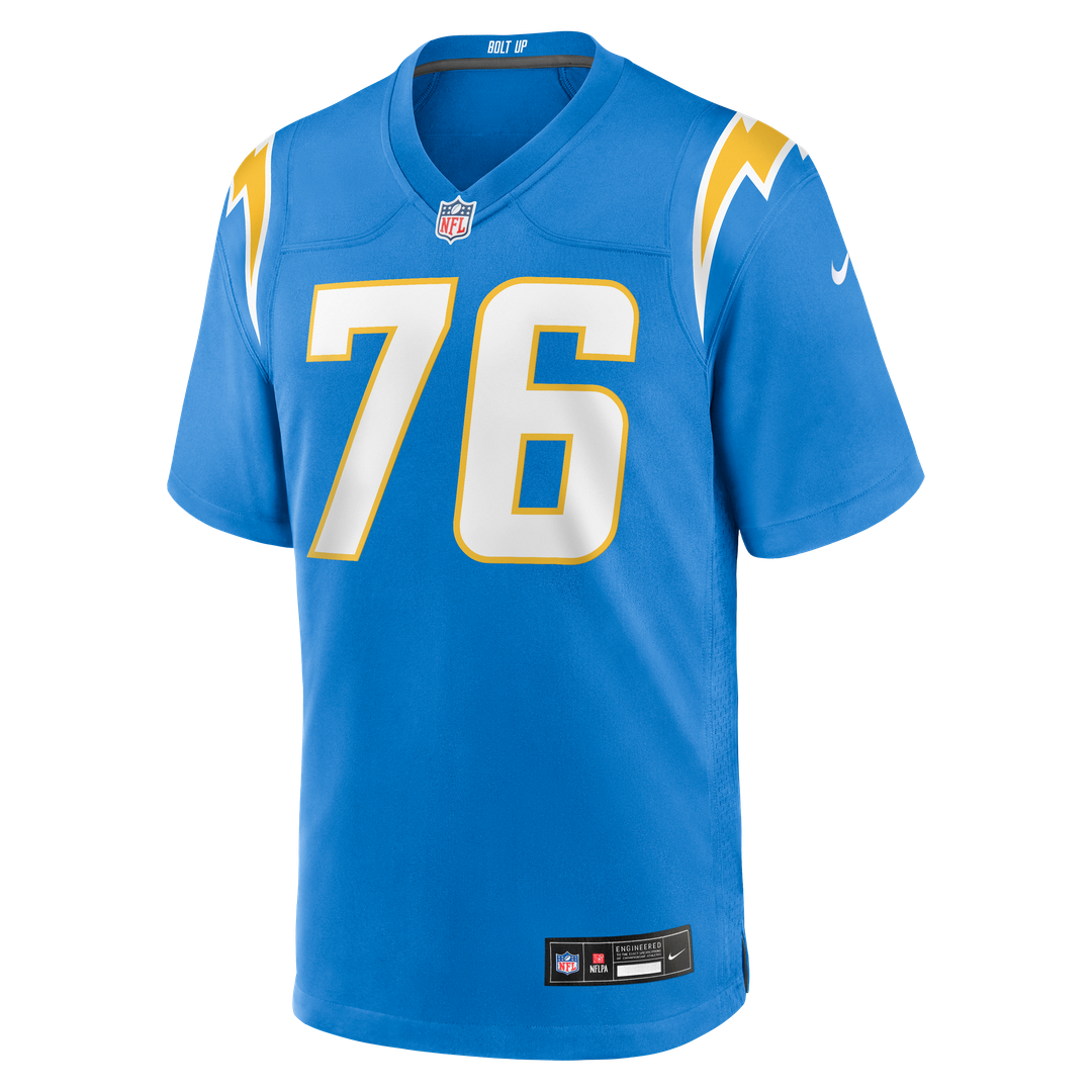 Joe Alt Los Angeles Chargers Alternate Charger Power Game Player Jersey - Gold